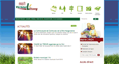 Desktop Screenshot of mairie-verneuil77.fr