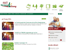 Tablet Screenshot of mairie-verneuil77.fr